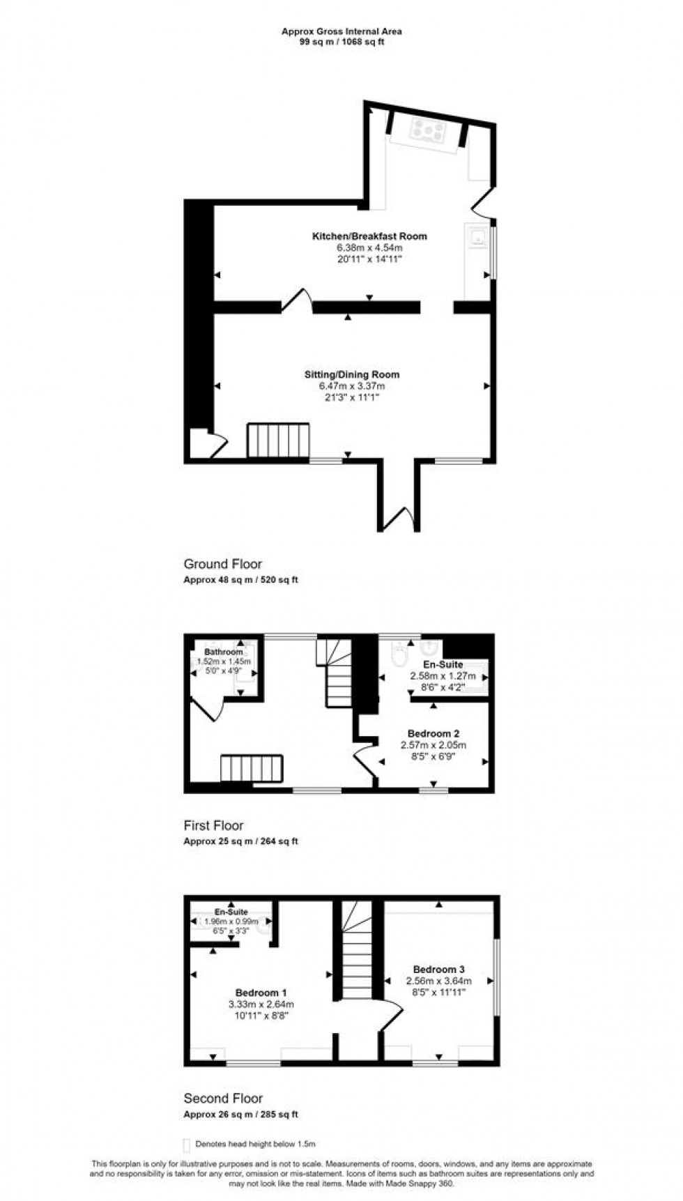 Floorplan for Bridge, Sturminster Newton