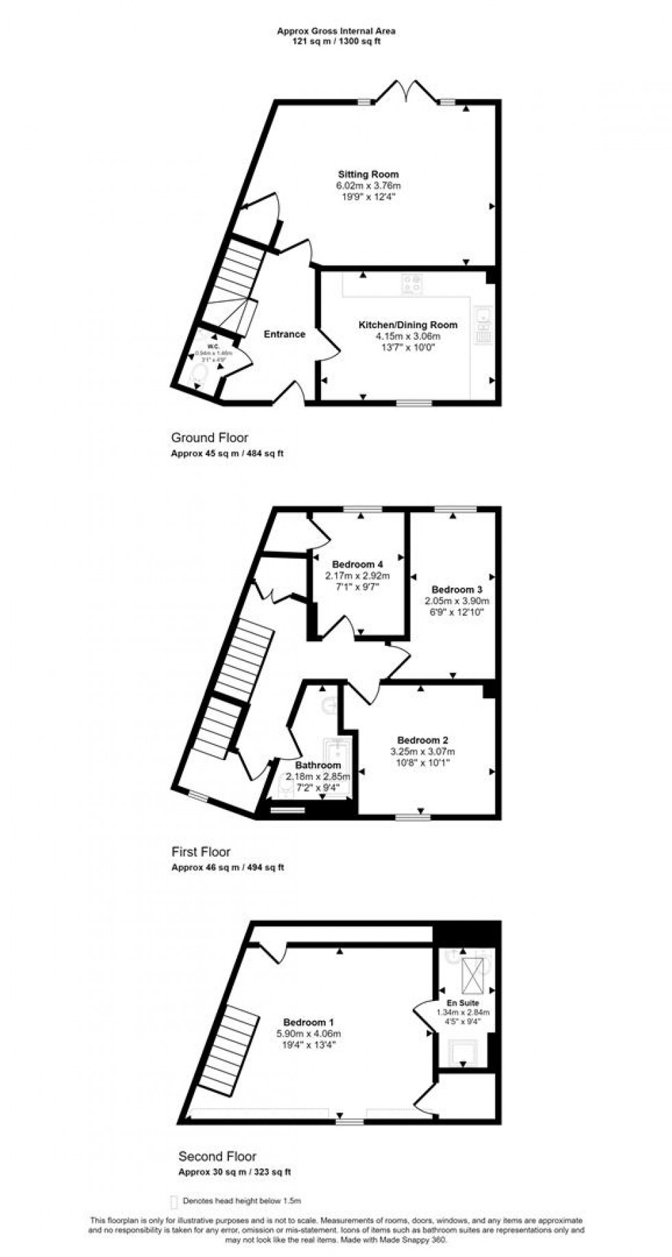 Floorplan for Drovers, Sturminster Newton