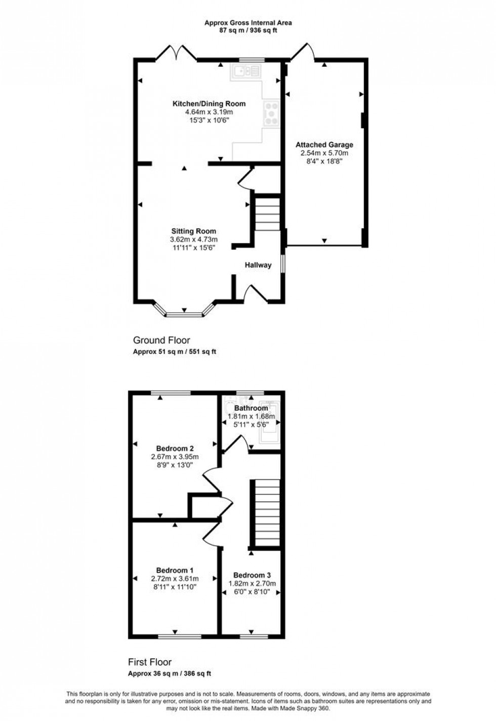 Floorplan for Townsend Green, Henstridge, Templecombe