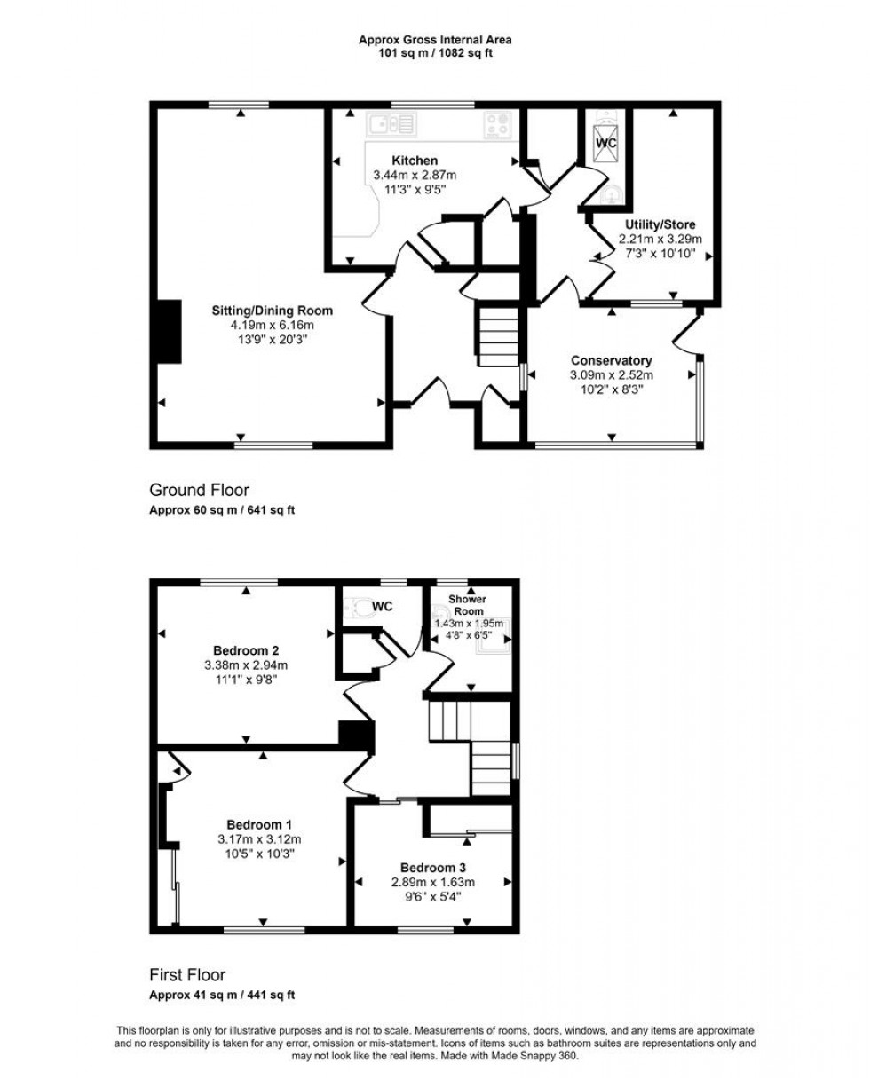 Floorplan for Lower Road, Stalbridge, Sturminster Newton