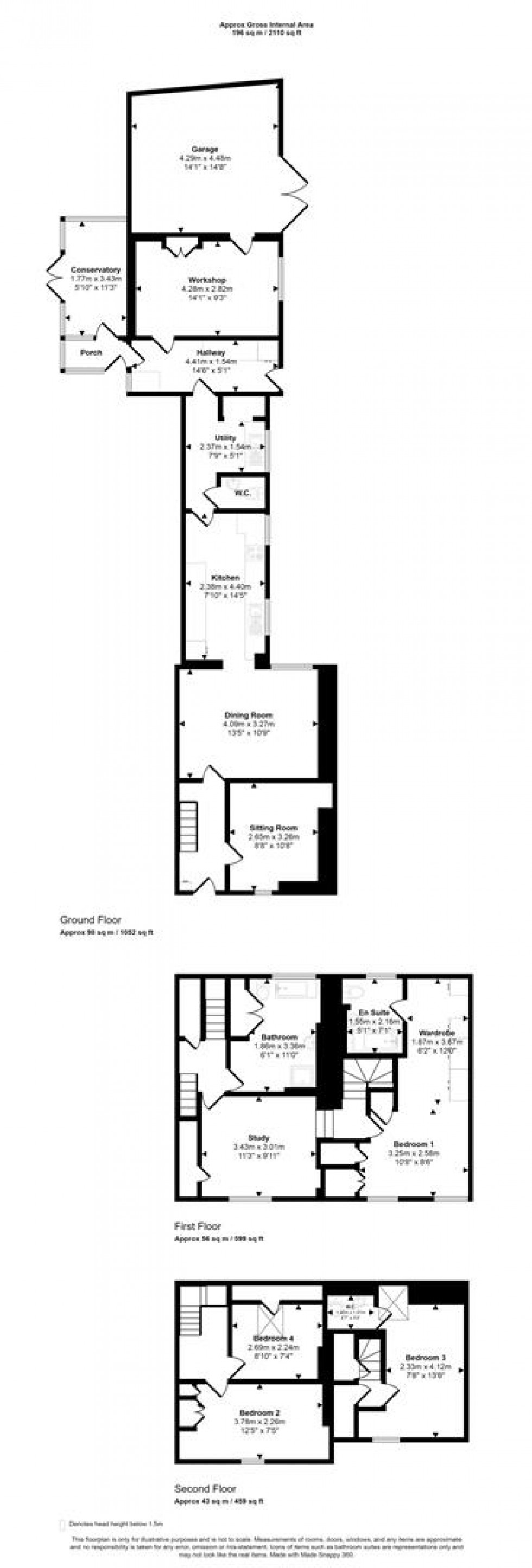 Floorplan for Church Street, Sturminster Newton