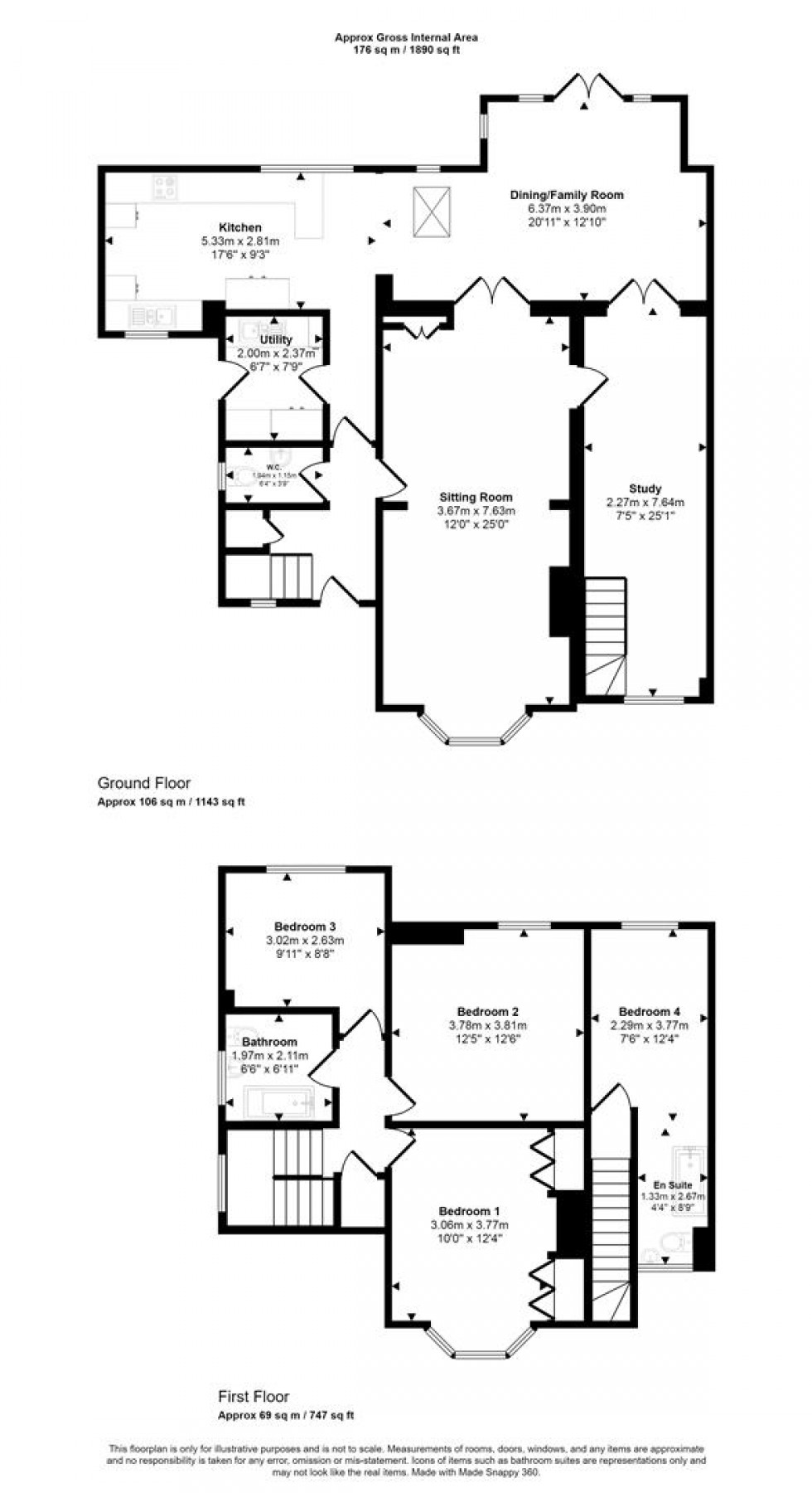 Floorplan for Sackmore Lane, Marnhull, Sturminster Newton