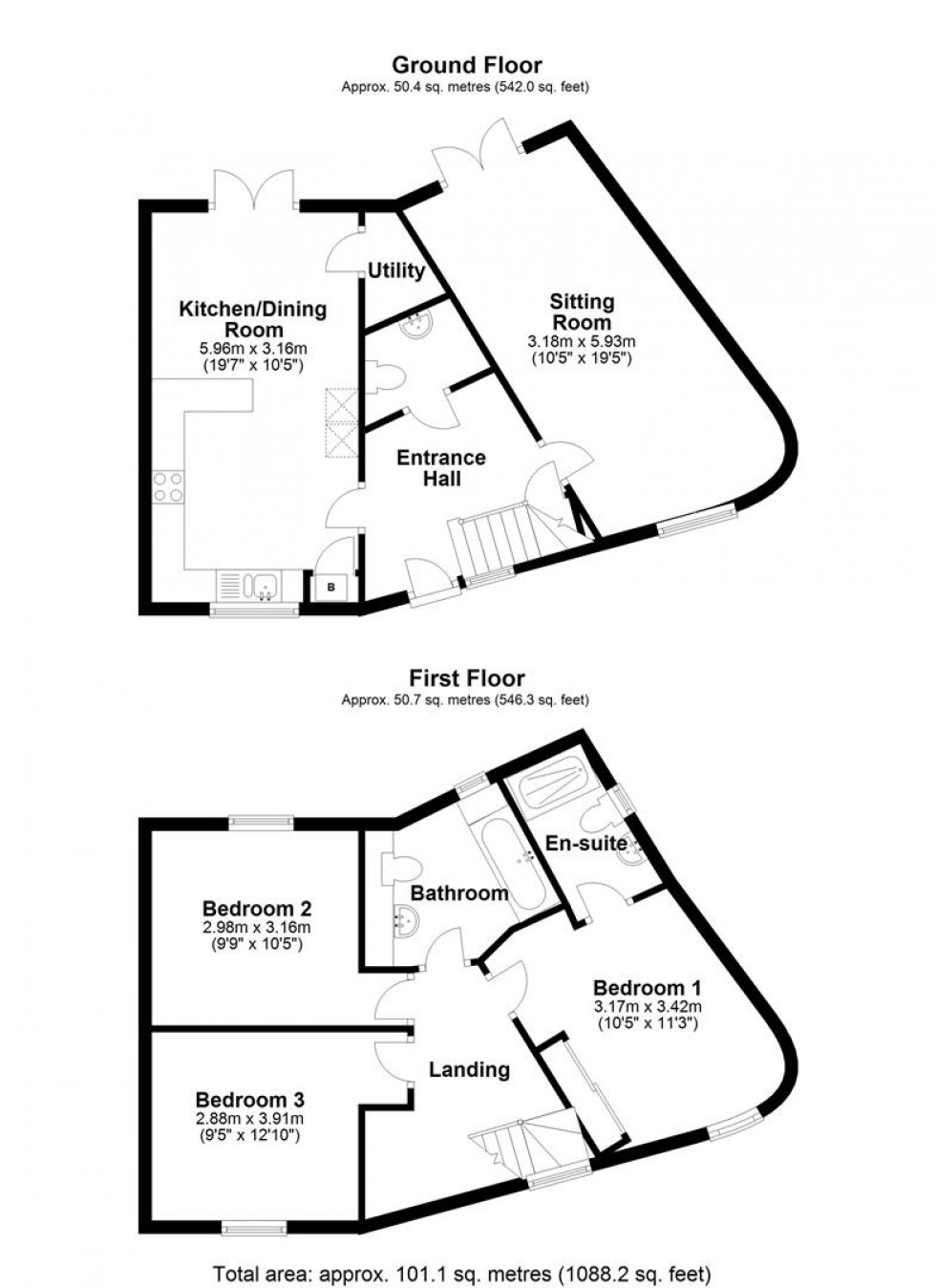 Floorplan for Northfield, Yetminster