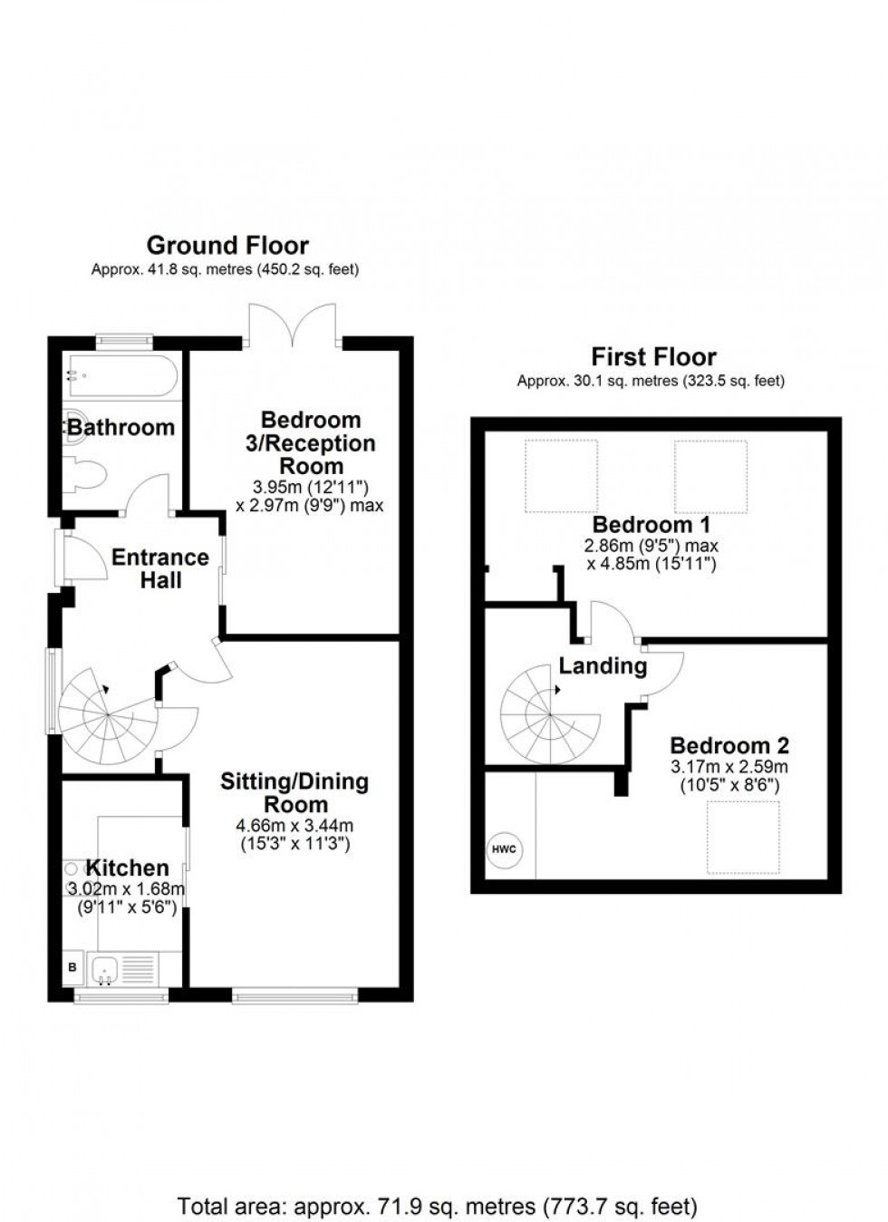 Floorplan for Broad Acres, Gillingham