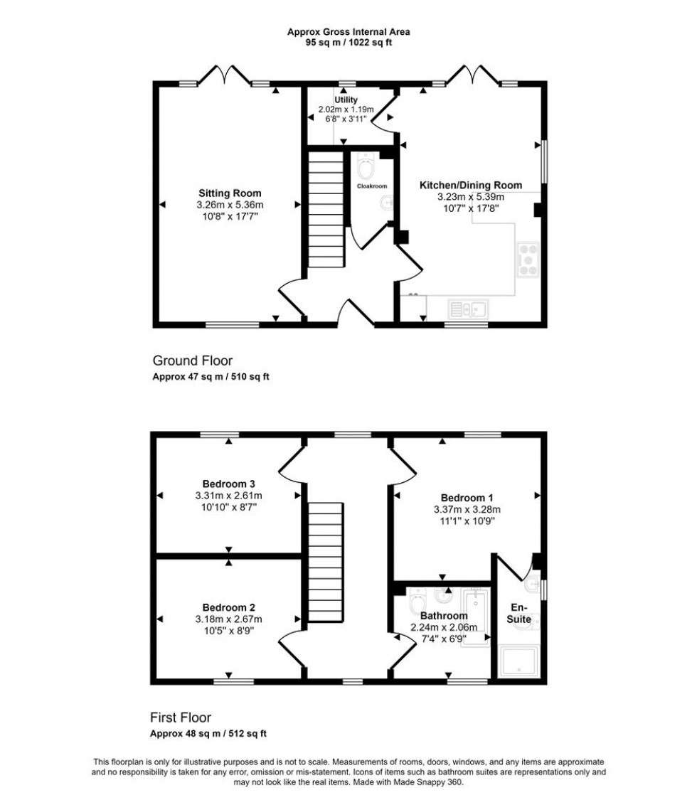 Floorplan for Stony Lane, Bishops Caudle, Sherborne