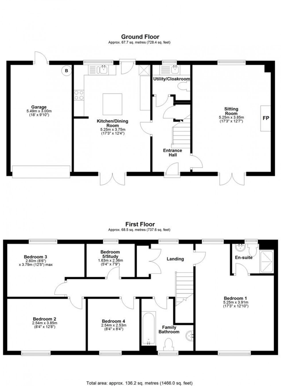 Floorplan for Drovers, Sturminster Newton