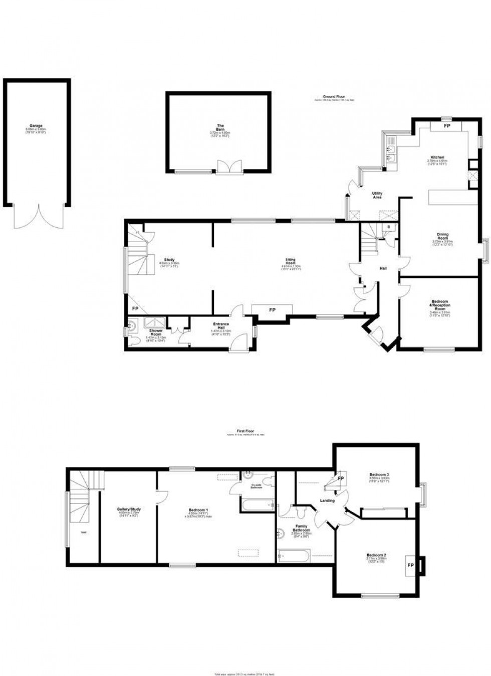 Floorplan for Manston, Sturminster Newton