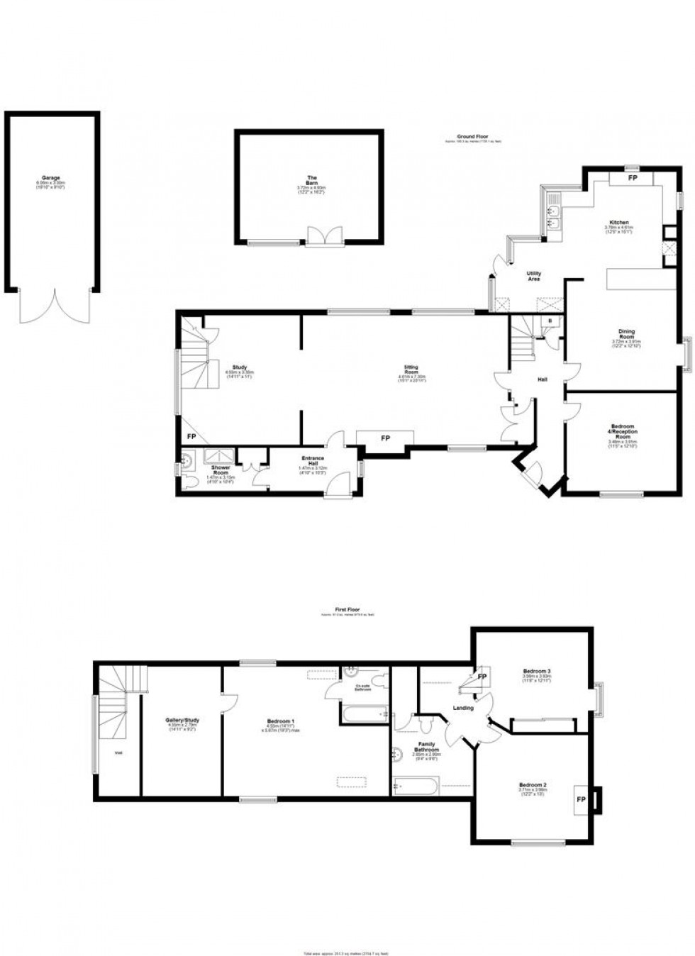 Floorplan for Manston, Sturminster Newton