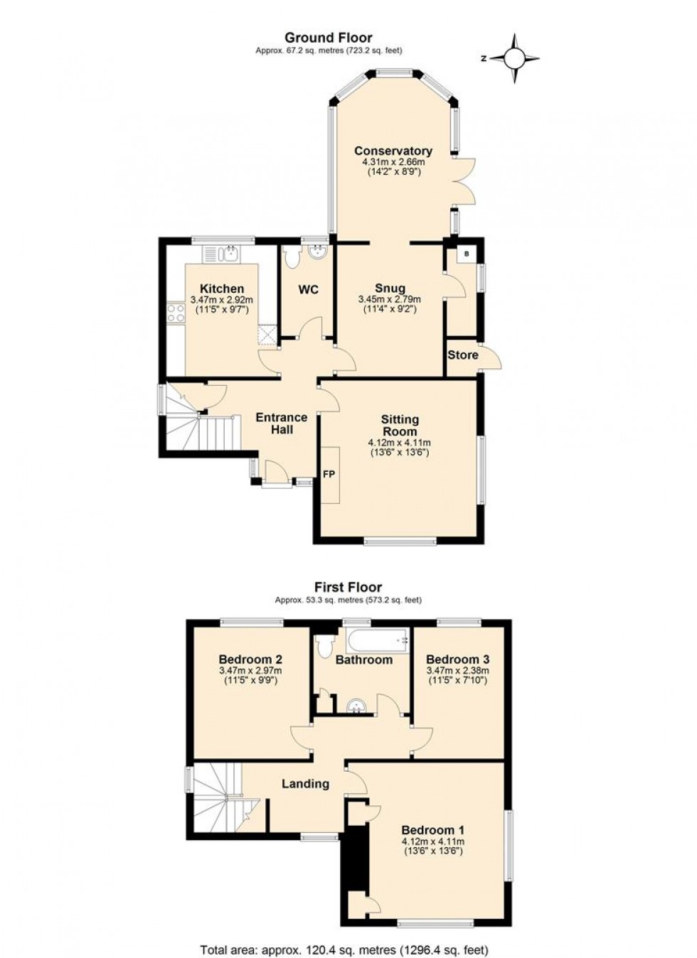 Floorplan for Common Mead Avenue, Gillingham