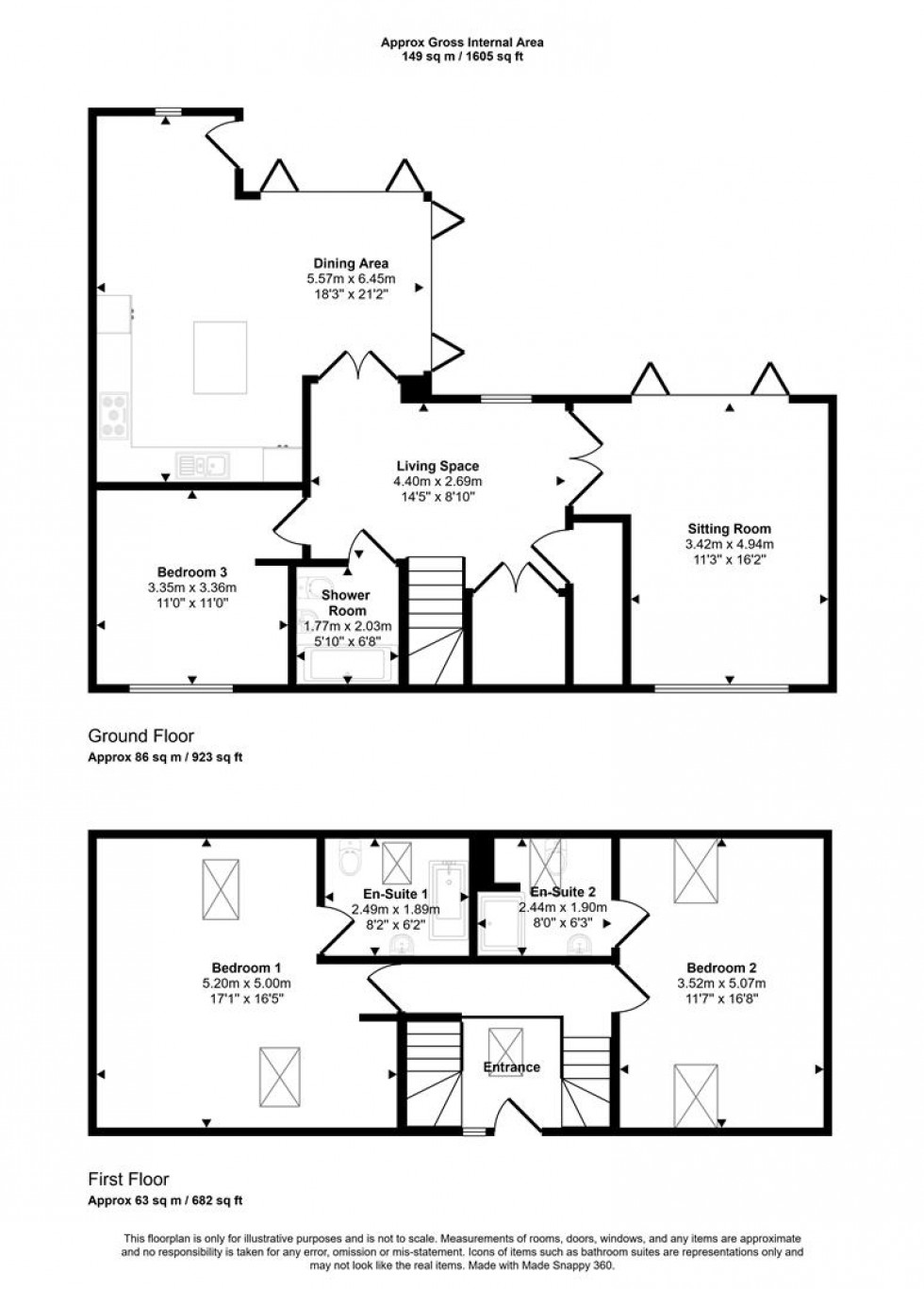 Floorplan for Church Hill, Stalbridge, Sturminster Newton