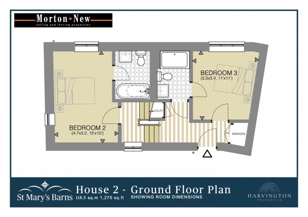 Floorplan for Church Hill, Stalbridge, Sturminster Newton