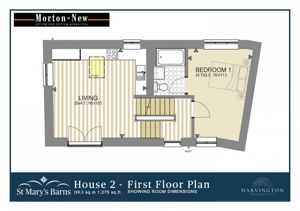 Floorplan for Church Hill, Stalbridge, Sturminster Newton