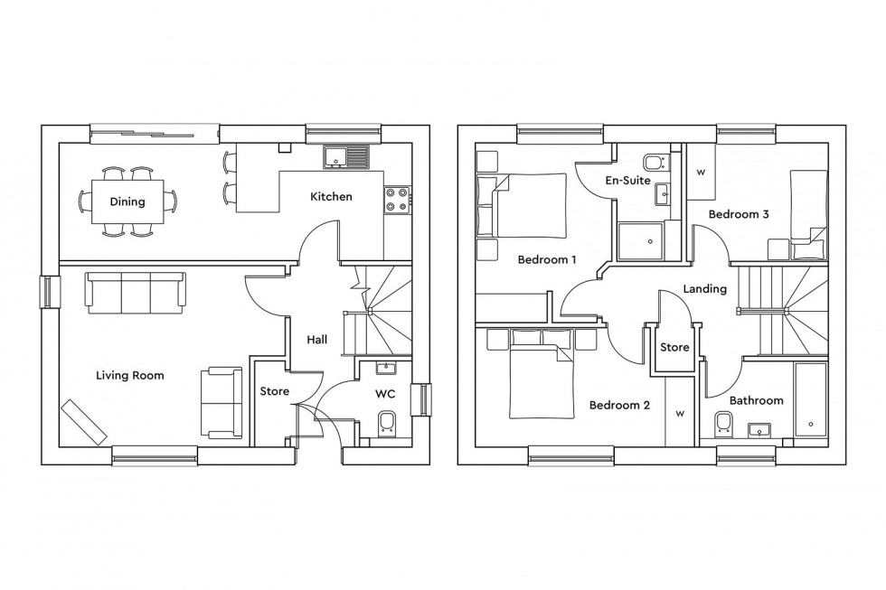 Floorplan for Shillingstone Lane, Okeford Fitzpaine, Blandford Forum