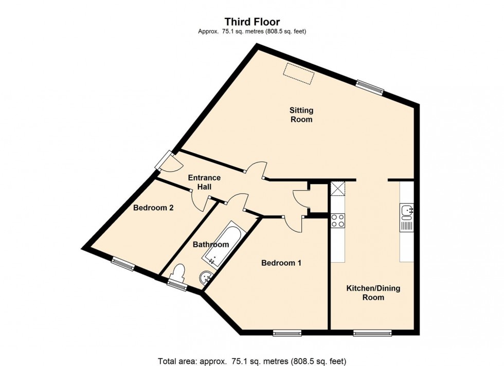 Floorplan for Drovers