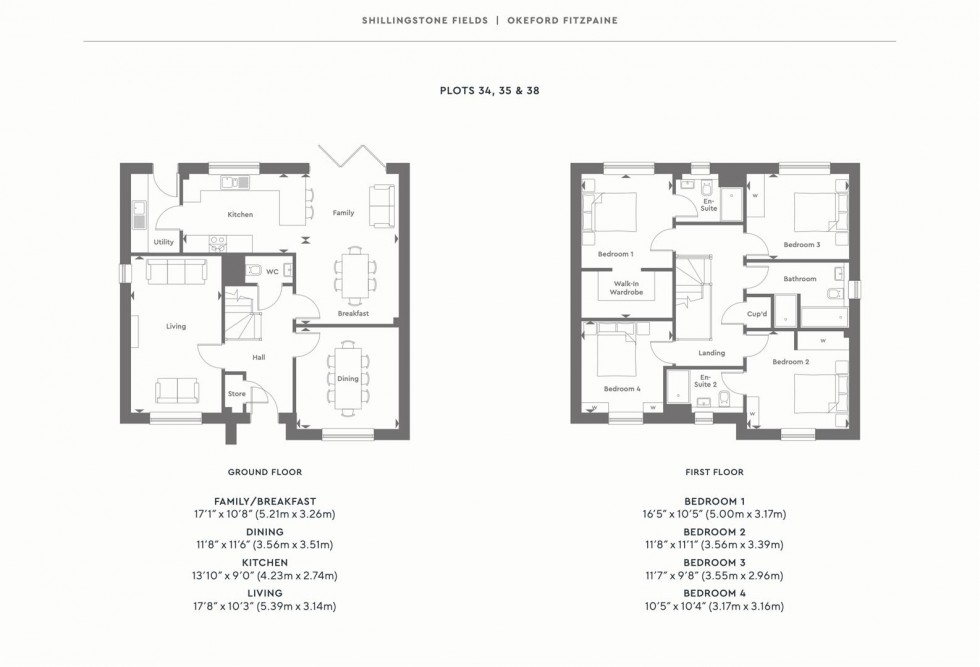 Floorplan for Shillingstone Lane, Okeford Fitzpaine, Blandford Forum