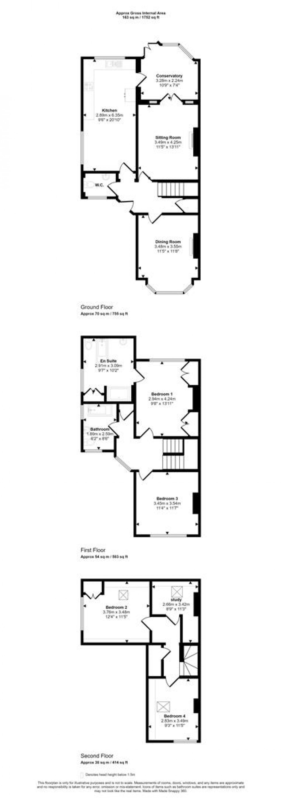 Floorplan for Bath Road, Sturminster Newton