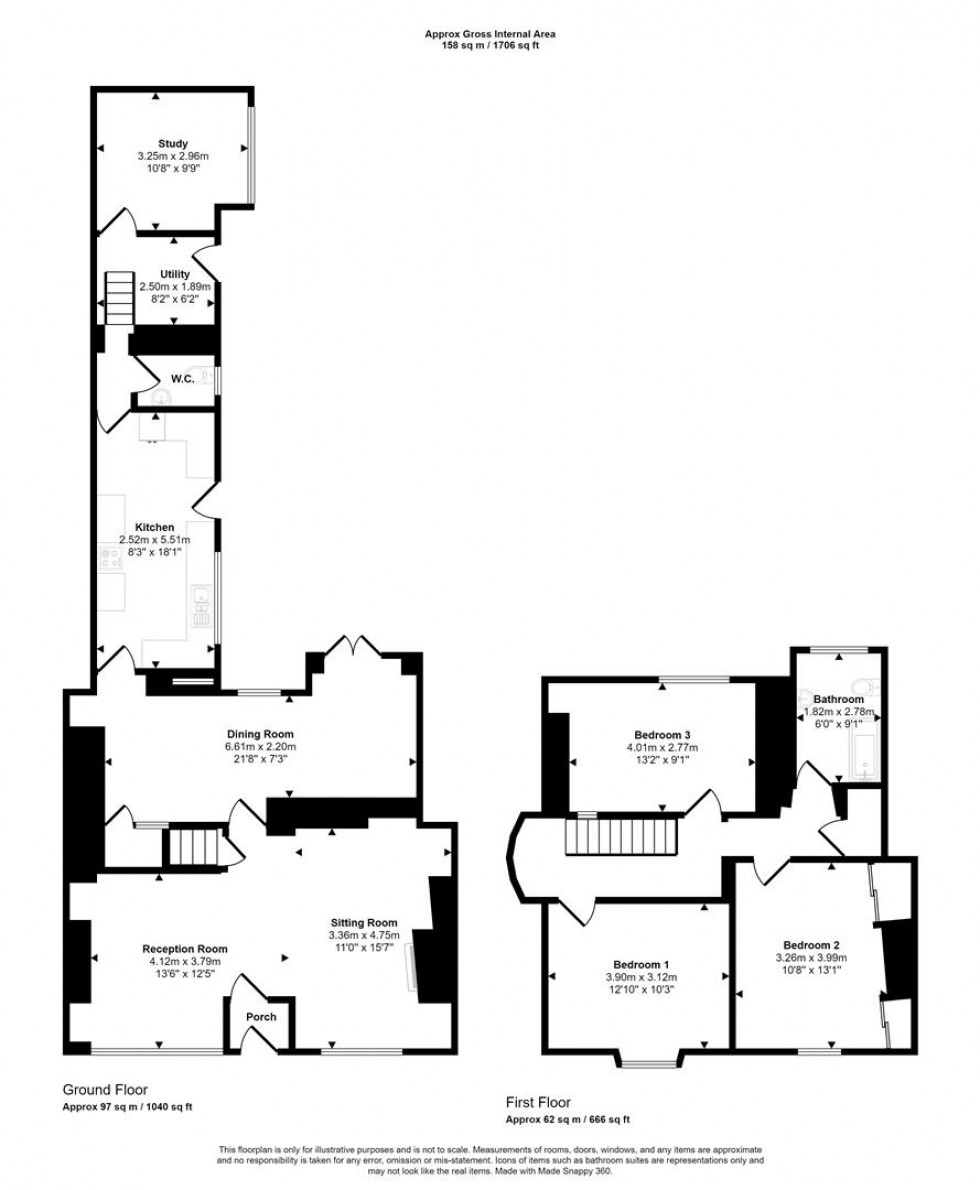 Floorplan for High Street, Stalbridge, Sturminster Newton