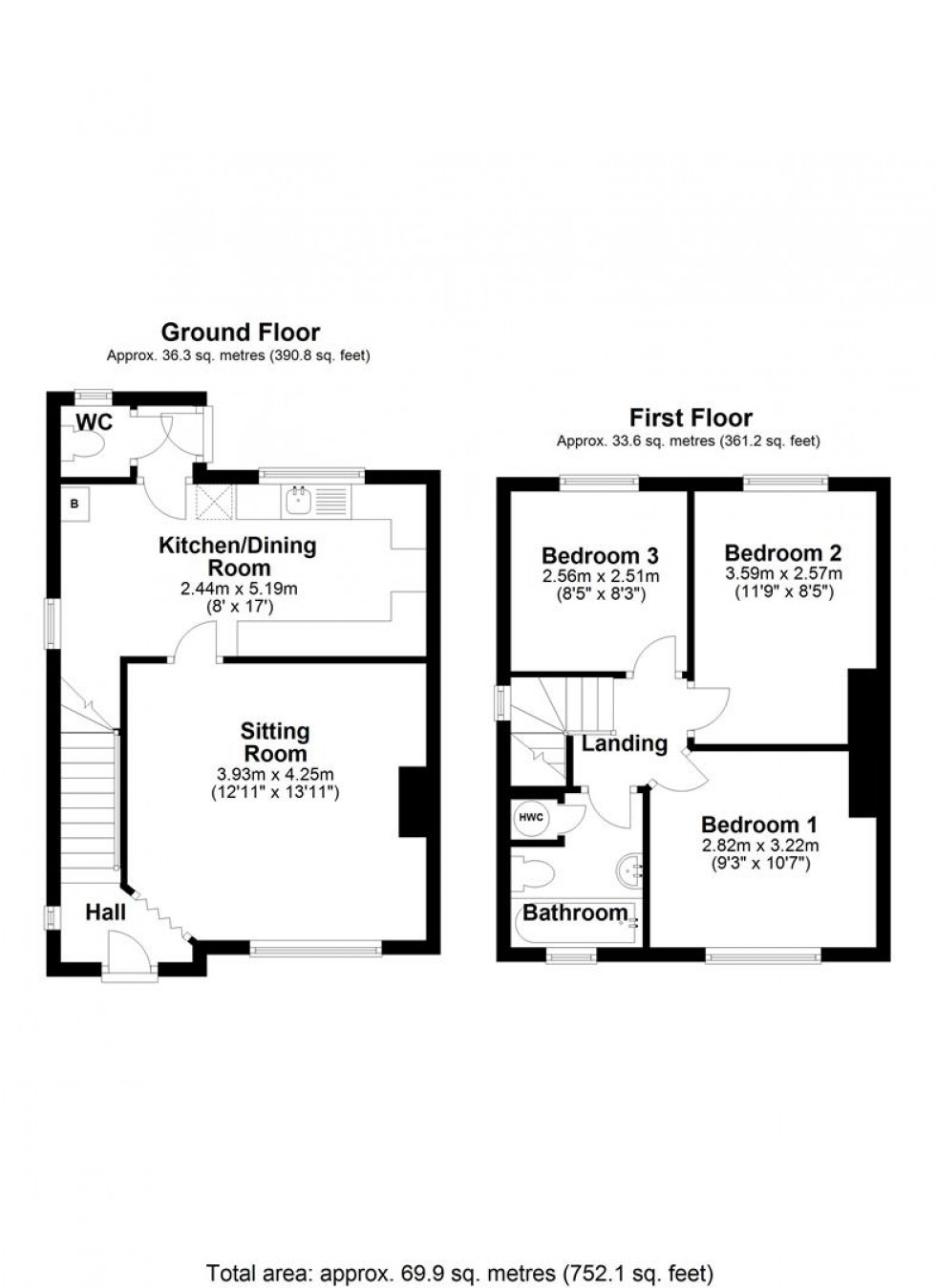 Floorplan for Honeymead Lane, Sturminster Newton