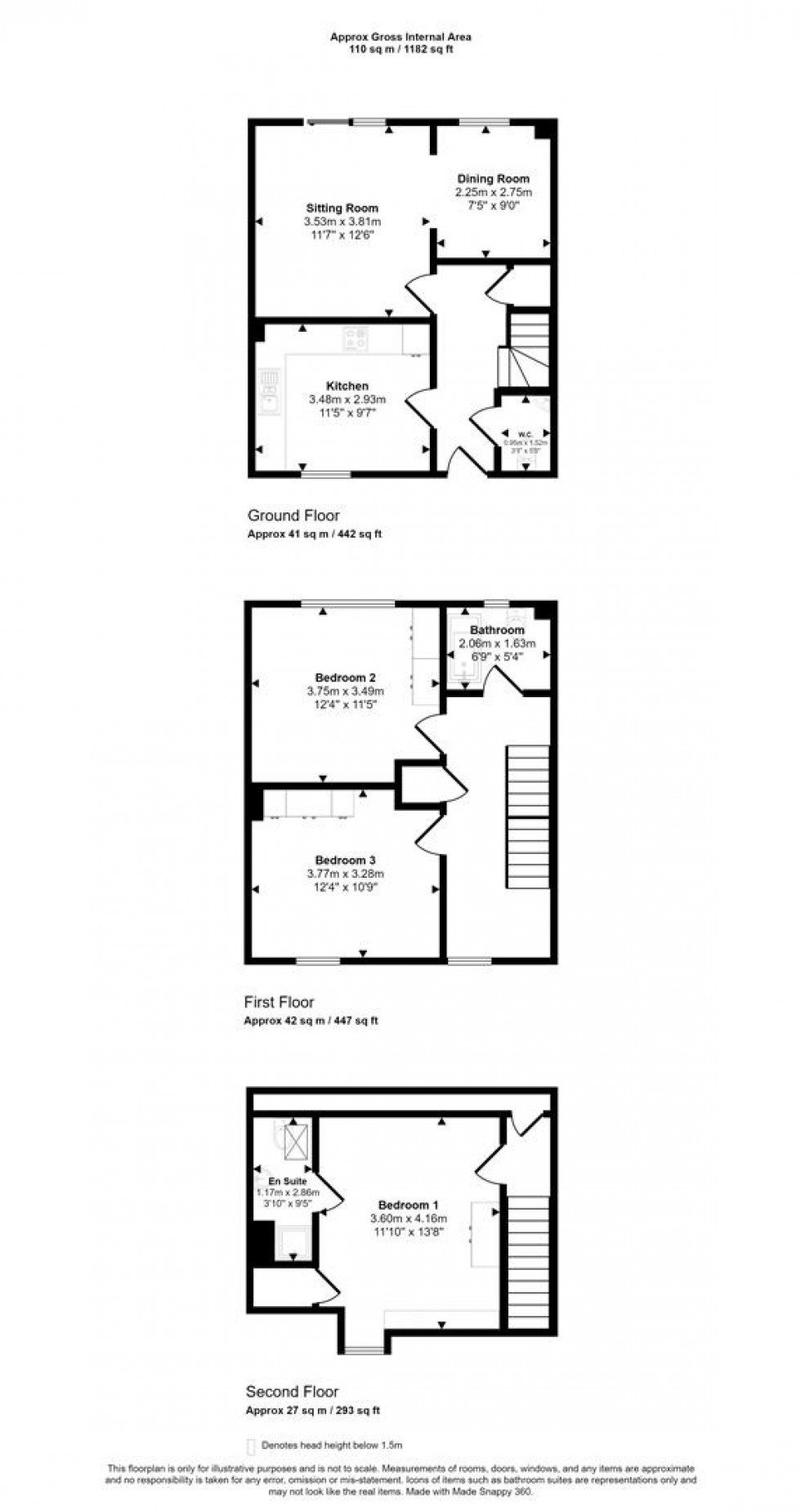 Floorplan for Drovers, Sturminster Newton