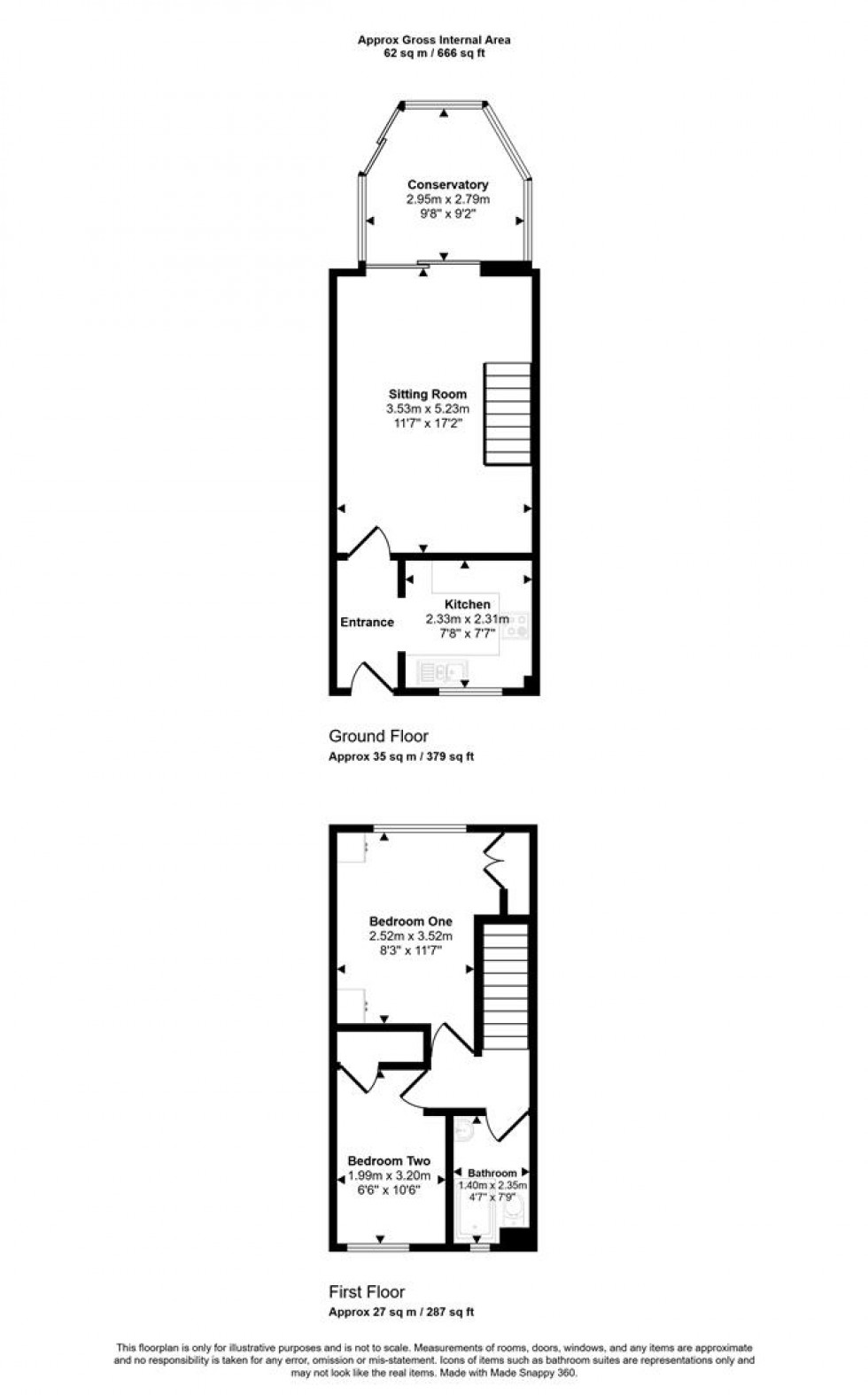 Floorplan for Jeanneau Close, Shaftesbury