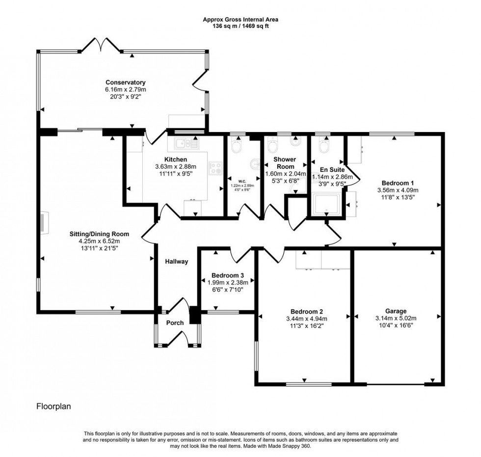 Floorplan for Kingston, Hazelbury Bryan, Sturminster Newton