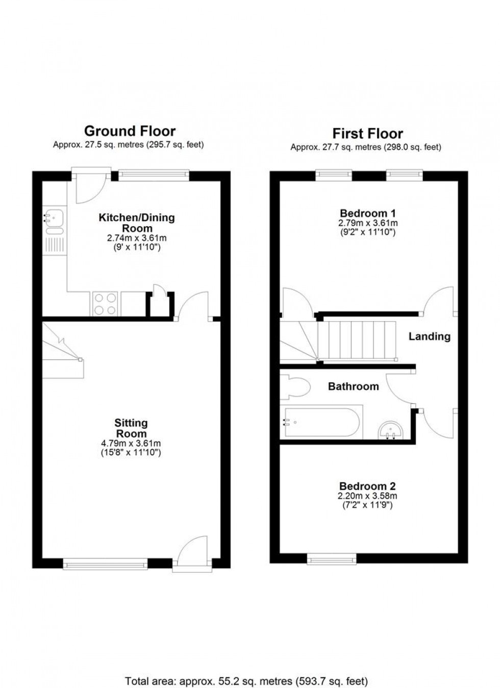 Floorplan for Townsend Green, Henstridge, Templecombe