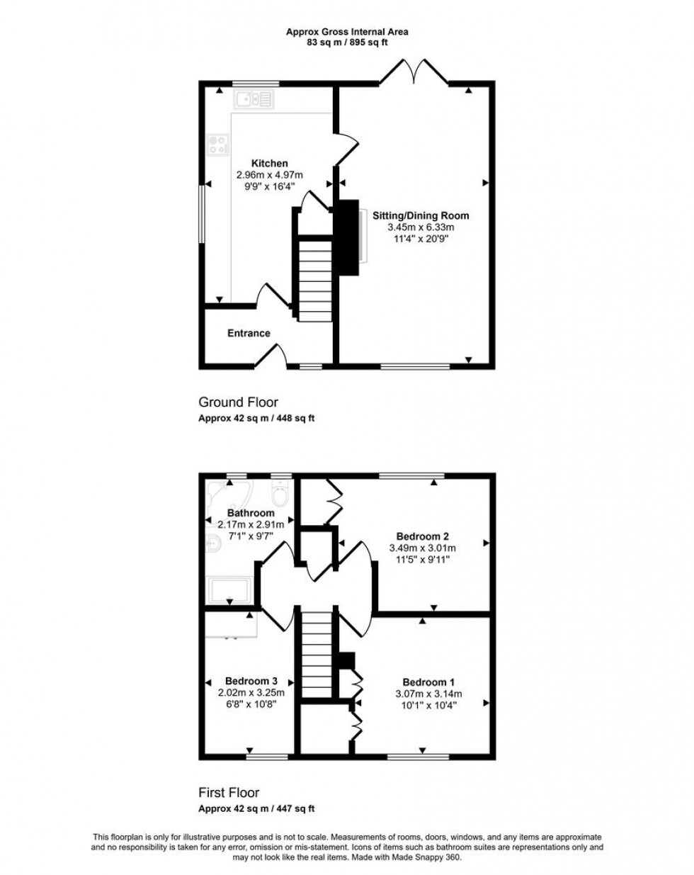 Floorplan for Stoneylawn, Marnhull